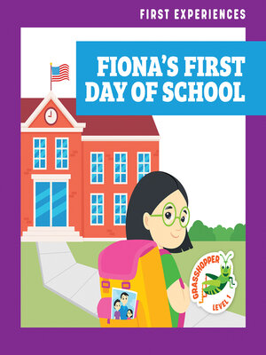 cover image of Fiona's First Day of School